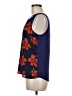 Fortune + Ivy 100% Polyester Blue Sleeveless Blouse Size M - photo 5