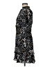 Parker 100% Polyester Print Black Casual Dress Size M - photo 5