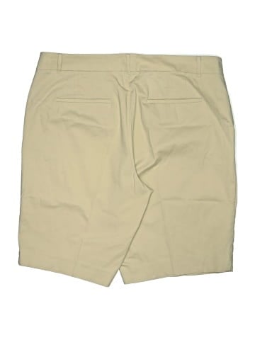Ann Taylor Khaki Shorts (view 2)