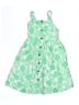 Unbranded 100% Polyester Tropical Green Dress Size M (kids) - photo 2