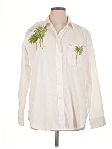 Las Olas Long Sleeve Button-Down Shirt (view 1)