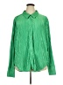 Good American 100% Polyester Green Long Sleeve Blouse Size XXL (5) - photo 1