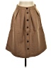 J.Crew 100% Polyester Brown Casual Skirt Size 2 - photo 1