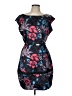 Marc by Marc Jacobs 100% Polyester Print Black Cocktail Dress Size L - photo 1
