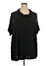 Lands' End Black Short Sleeve Top Size 2X - photo 1
