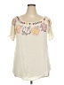 Torrid 100% Rayon Ivory Short Sleeve Blouse Size 2X Plus (2) - photo 1