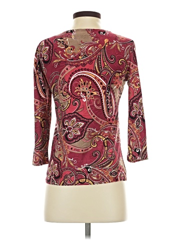 JM Collection 3/4 Sleeve Top (view 2)