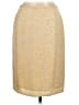 Tahari 100% Polyester Paisley Yellow Tan Formal Skirt Size 12 (petite) - photo 1