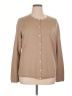 Lands' End 100% Wool Tan Wool Cardigan Size 1X - photo 1
