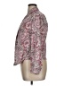 Talbots 100% Polyester Paisley Pink Long Sleeve Blouse Size 14 - photo 5