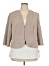 Maya Brooke Chevron-herringbone Tan Blazer Size 20 - photo 1
