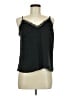 Old Navy 100% Polyester Black Sleeveless Blouse Size M - photo 1