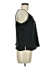 Old Navy 100% Polyester Black Sleeveless Blouse Size M - photo 4