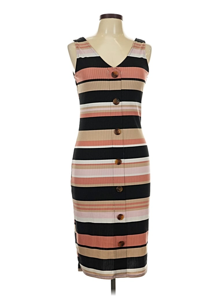 Pre-owned No Boundaries Casual Dress In Brown