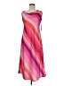 DKNY 100% Polyester Tie-dye Pink Casual Dress Size 6 (petite) - photo 1