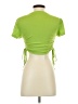 Shein Green Short Sleeve Turtleneck Size 2 - photo 2