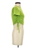 Shein Green Short Sleeve Turtleneck Size 2 - photo 4