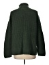 Ann Taylor Solid Green Turtleneck Sweater Size L - photo 2