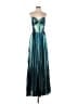 Alyce 100% Polyester Teal Green Cocktail Dress Size 4 - photo 1