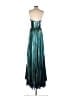 Alyce 100% Polyester Teal Green Cocktail Dress Size 4 - photo 2