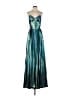 Alyce 100% Polyester Teal Green Cocktail Dress Size 2 - photo 1