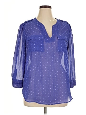 Gap Outlet 3/4 Sleeve Blouse (view 1)