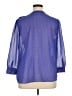 Gap Outlet 100% Polyester Blue 3/4 Sleeve Blouse Size XL - photo 2