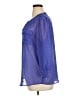 Gap Outlet 100% Polyester Blue 3/4 Sleeve Blouse Size XL - photo 5