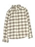 Rylee + Cru 100% Cotton Plaid Ivory Long Sleeve Button-Down Shirt Size 10 - 12 - photo 1