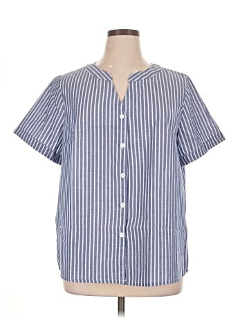 DAZY Short Sleeve Blouse (view 1)