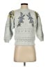 BA&SH 100% Cotton Floral Gray Pullover Sweater Size XS - photo 1