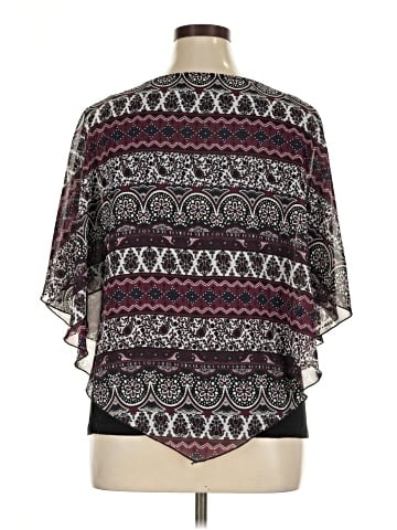 AB Studio Short Sleeve Blouse (view 2)