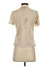 Evereve Ivory Short Sleeve Turtleneck Size S - photo 2