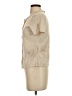Evereve Ivory Short Sleeve Turtleneck Size S - photo 5