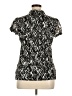 AGB Black Short Sleeve Blouse Size XL - photo 2