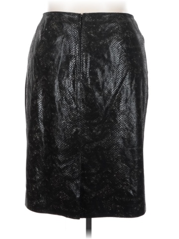 DANIER Faux Leather Skirt (view 2)