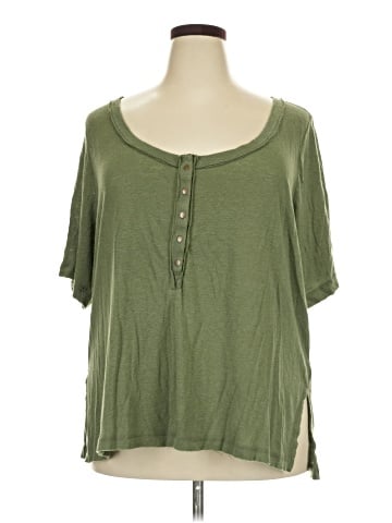 Festi Short Sleeve Henley (view 1)