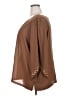 Bob Mackie 100% Polyester Brown 3/4 Sleeve Blouse Size 2X - photo 5