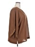 Bob Mackie 100% Polyester Brown 3/4 Sleeve Blouse Size 2X - photo 4