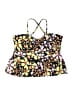 Shein Floral Yellow Swimsuit Top Size 4XL - photo 1