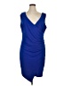 Bisou Bisou Blue Cocktail Dress Size 16 - photo 1