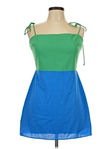 Olivaceous Casual Dress (view 1)