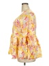 Torrid 100% Rayon Yellow 3/4 Sleeve Blouse Size 2X Plus (2) - photo 5