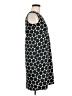 H&M 100% Polyester Graphic Black Casual Dress Size 6 - photo 4