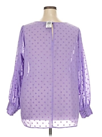 Torrid 3/4 Sleeve Blouse (view 2)