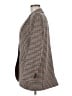 J.Crew 100% Polyester Houndstooth Brown Blazer Size 6 - photo 5
