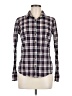 J.Crew Plaid Blue Long Sleeve Button-Down Shirt Size 6 - photo 1