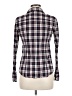J.Crew Plaid Blue Long Sleeve Button-Down Shirt Size 6 - photo 2