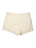 dazz Solid Ivory Khaki Shorts Size M - photo 2