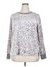 Joyspun Silver Long Sleeve Blouse Size 2X - photo 1